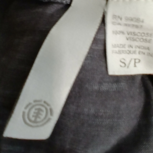 Element Gray Ombre Sleeveless Maxi Dress Womens Size Small Boho Beachy Hippie - Picture 5 of 6